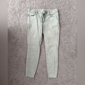 Universal Thread Light Sage High-Rise Skinny Jeans